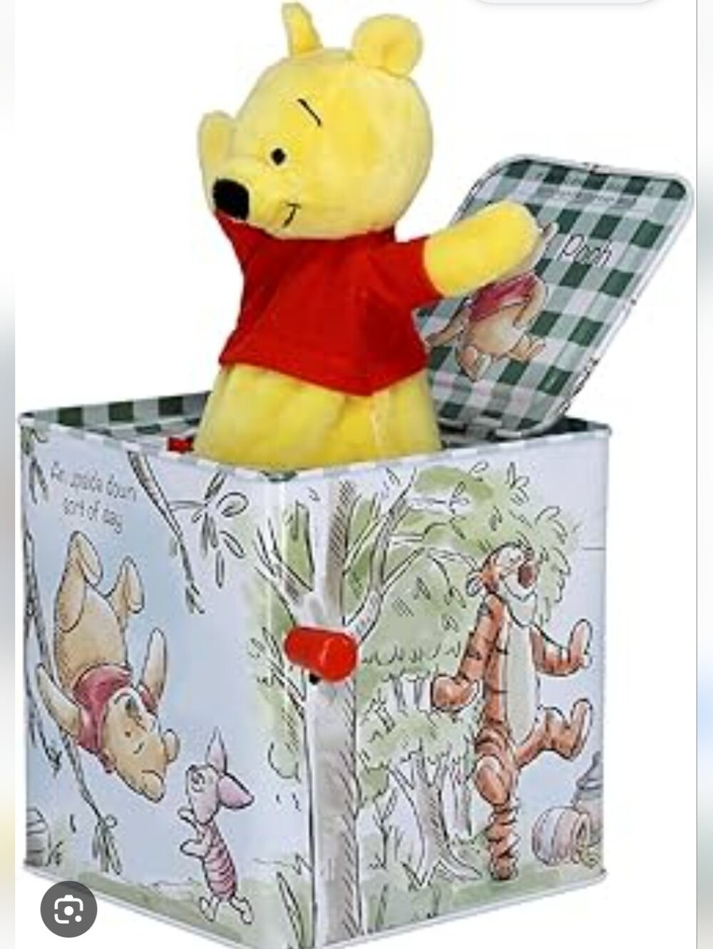 Disney Baby Classic Musical Winnie the Pooh Jack in the Box